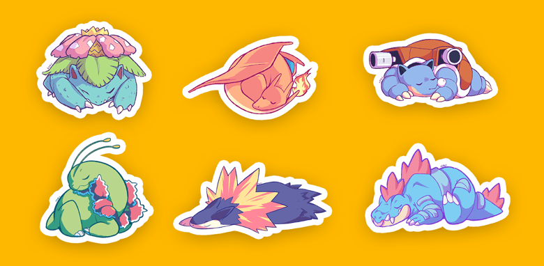 Image of Shhhh Starter Stickers