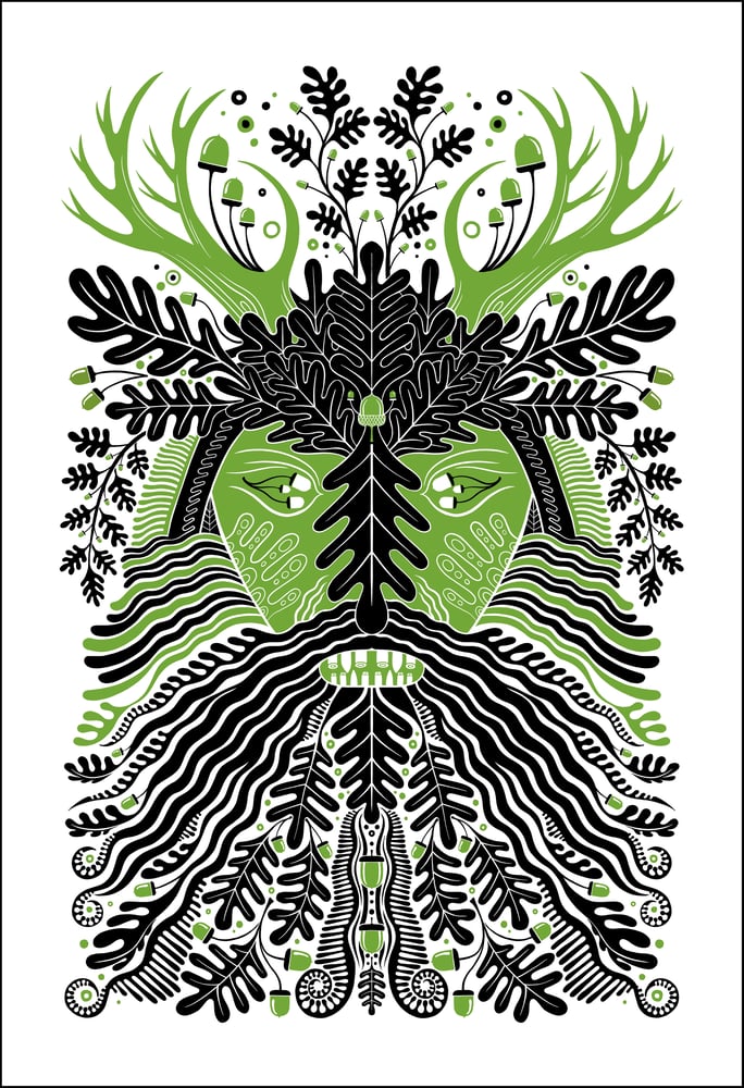 Image of Oak King Print