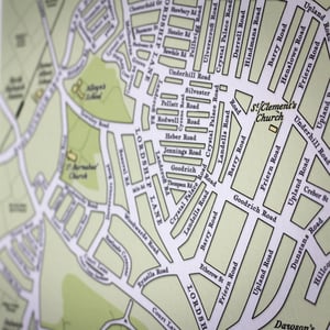 Image of One Hundred Years Map trio – East Dulwich & Dulwich Village