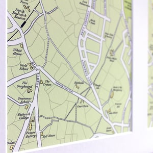 Image of One Hundred Years Map trio – East Dulwich & Dulwich Village