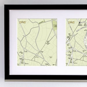 Image of One Hundred Years Map trio – East Dulwich & Dulwich Village