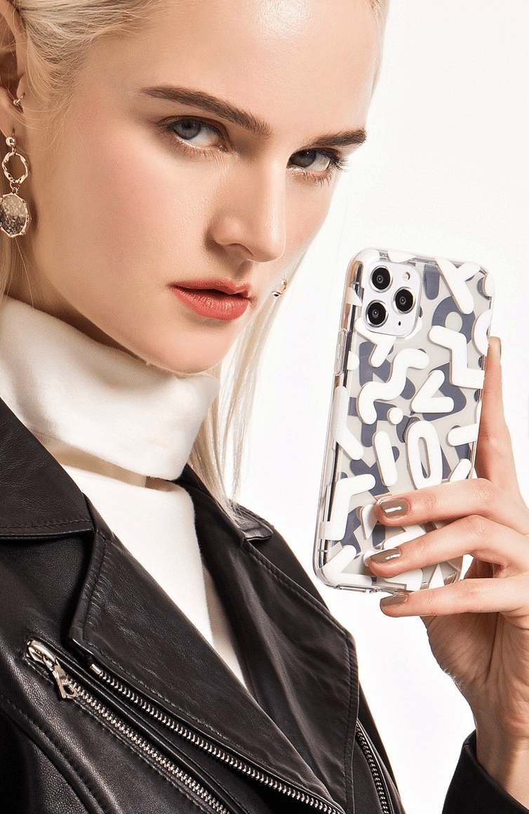 Image of Pop Silver Iphone 11 cover 
