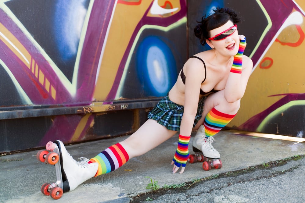 Image of Lady Krondor "Rollergirl" - Photo Print