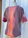 Holly Stalder Hand Dyed Snap Front Sweatshirt 