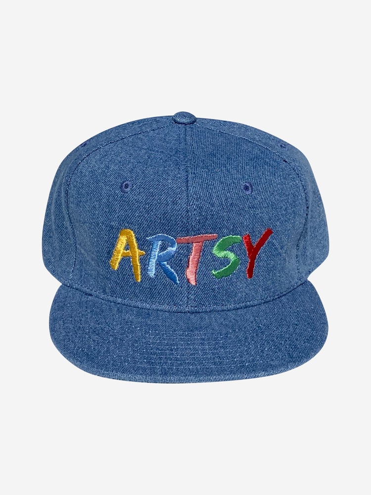 Image of Artsy Denim Snapback