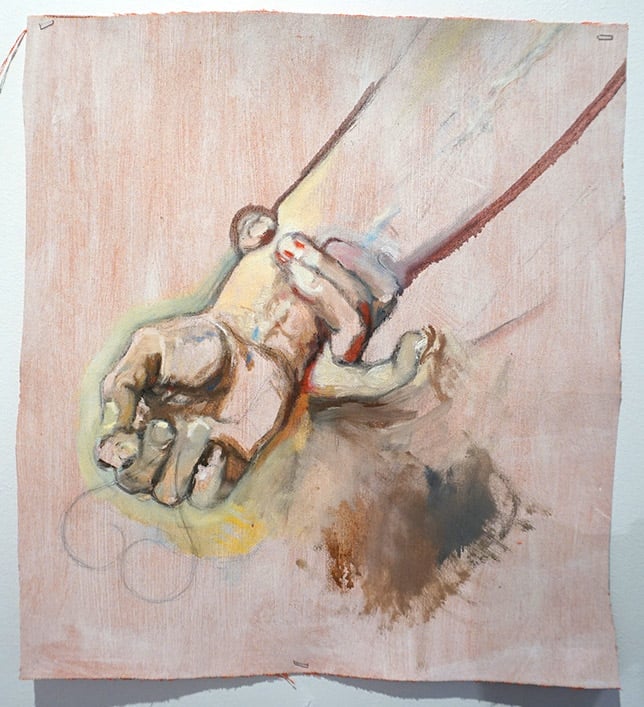 Image of Chloé Silbano "LA MONTÉE DE LA LIGNE BLEUE" 2018