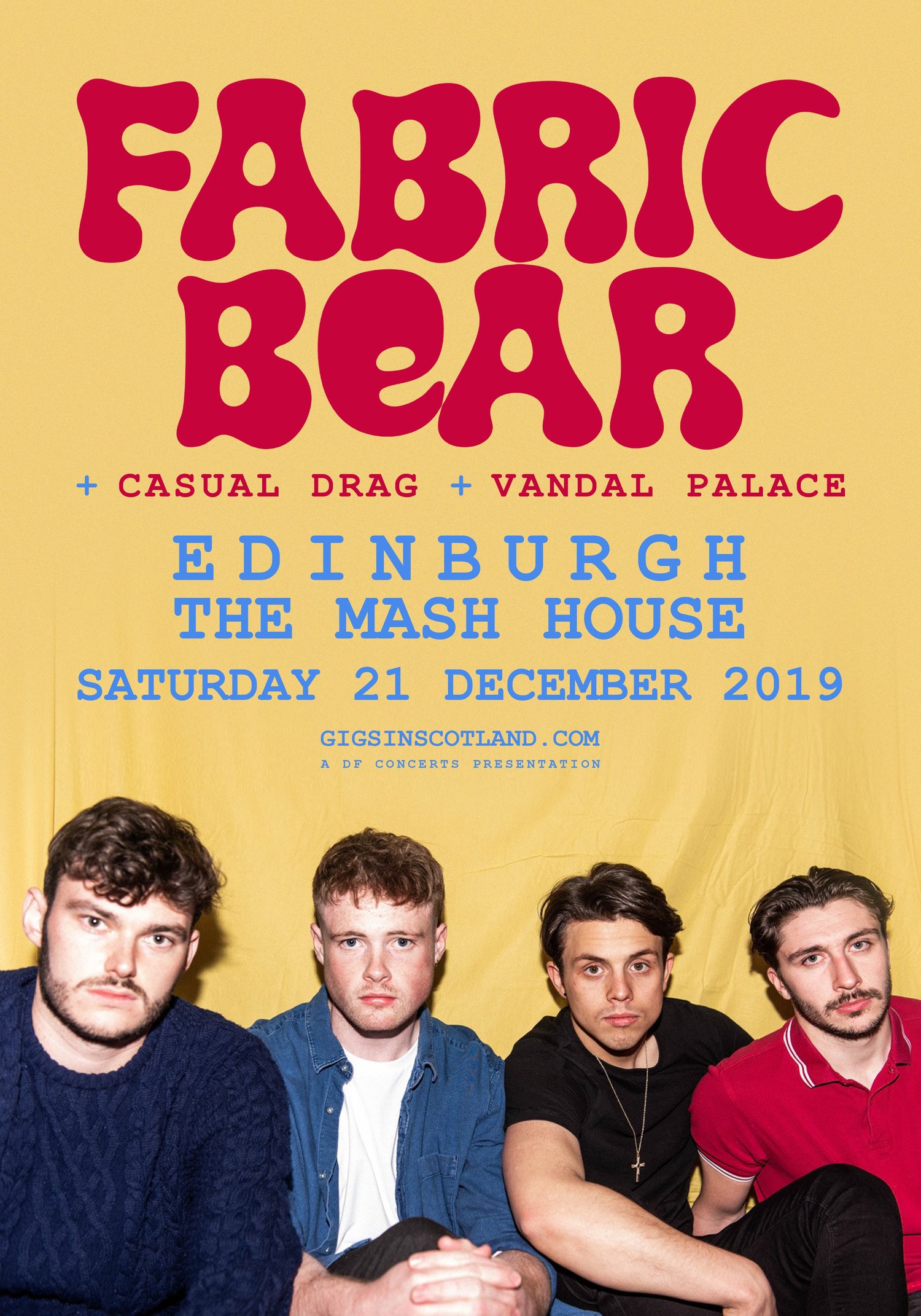 Image of Fabric Bear // The Mash House, 21/12/19