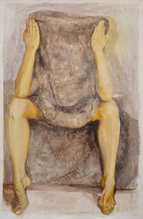 Image of Chloé Silbano "ASSIS COUCHÉ DEBOUT" 2016