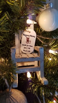 Image 2 of Personalized Christmas In Heaven Ornament
