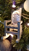 Personalized Christmas In Heaven Ornament