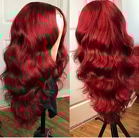 Fire Red Frontal Wig '22'