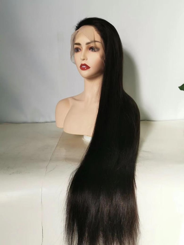 Image of Frontal lace wig unit straight 