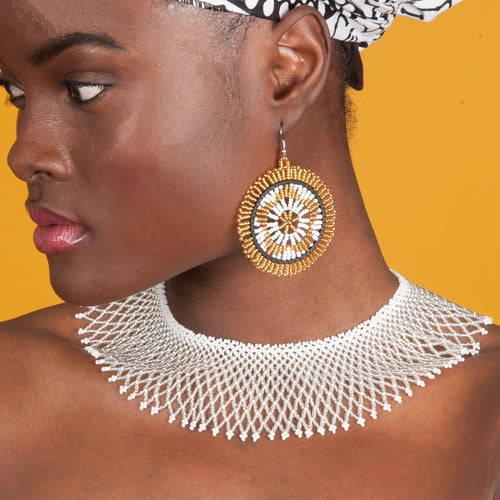 Image of Ntombi White Necklace