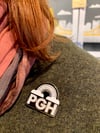 PGH Greynbow Pittsburgh Grey Rainbow Enamel Pin