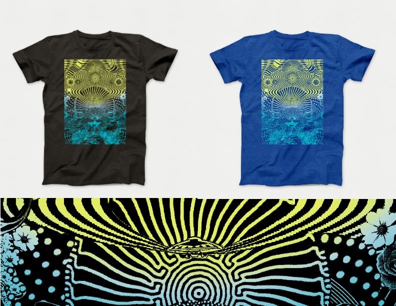 Image of DELUXE T-Shirt's - Design By New Fumes - 2 Color Options