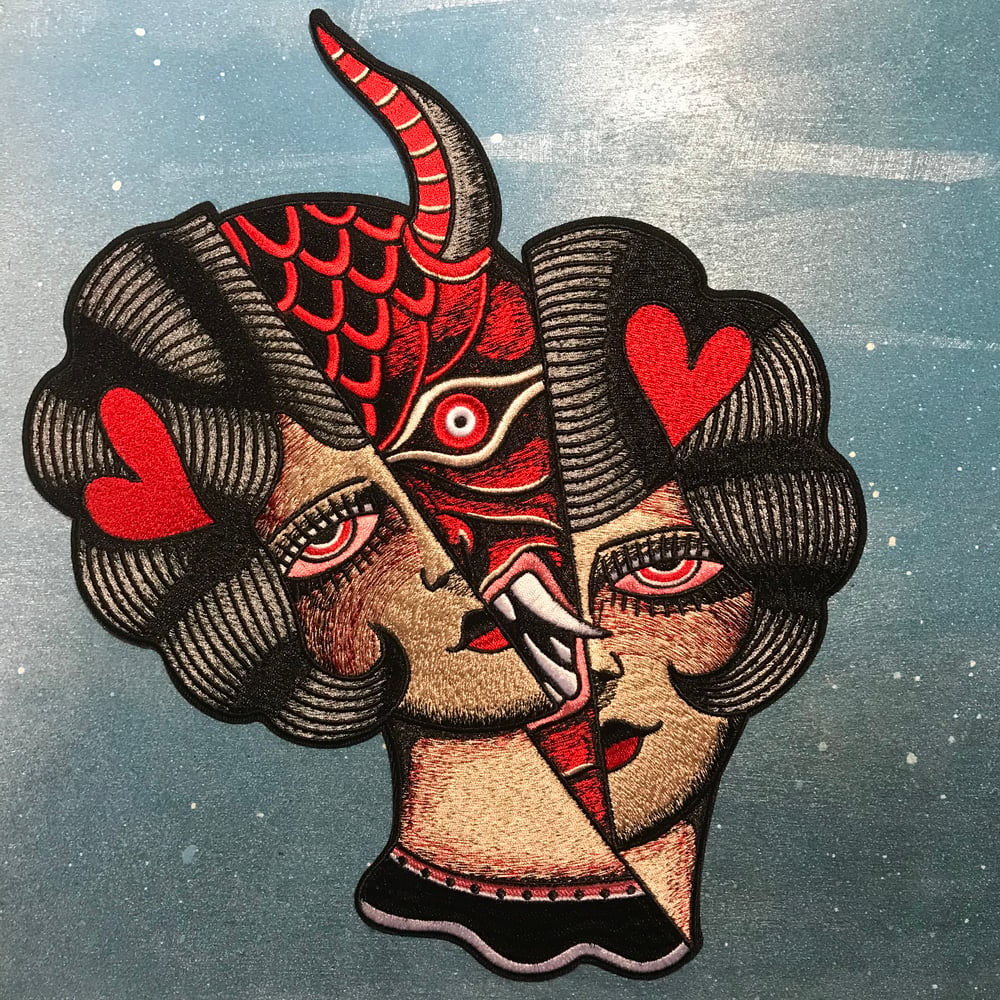 Devil Woman Back Patch