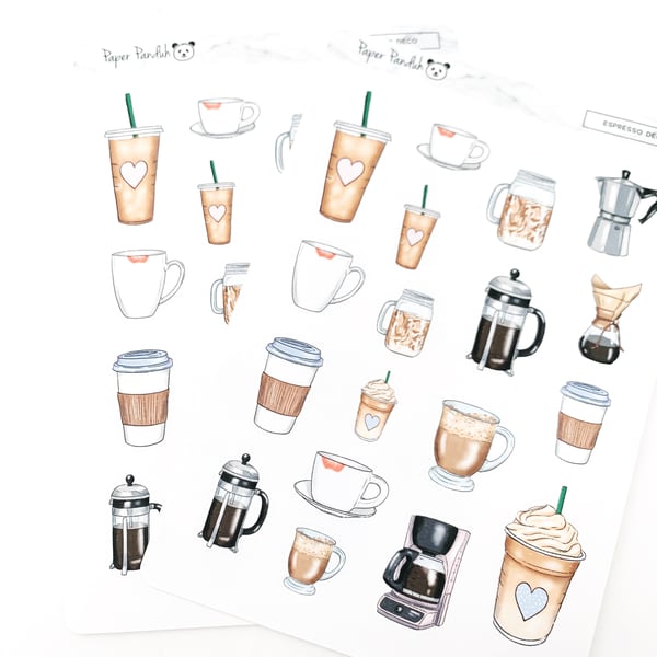 Image of Espresso Sticker Sheet