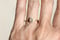 Image of Rustic engagement ring. Rustic. 18K. Cohete