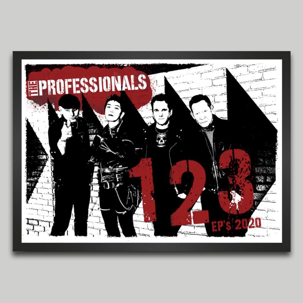 Image of 1, 2, 3 EPS 2020 SIGNED SCREEN-PRINTED POSTER