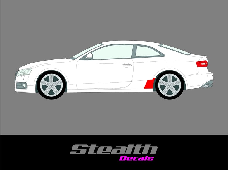 Image of Audi S5 Coupe 2007-2014 Stone Guard Chip Protection film