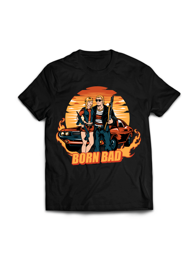Image of Born Bad by Sick Queen Art (T-Shirt)