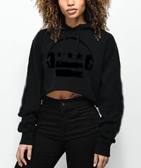 Image 5 of #DONTMUTEDC HOODIE CROP