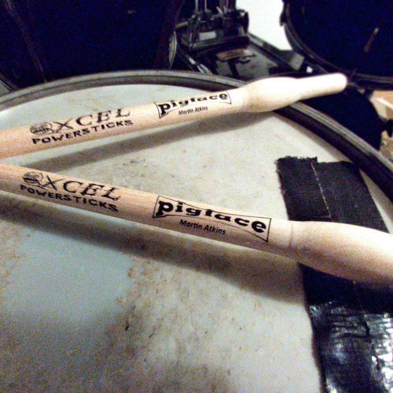 Signed Drumsticks! / Martin Atkins