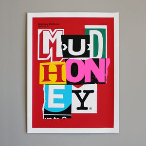Image of Mudhoney poster Highline Ballroom NY, 06/06/08