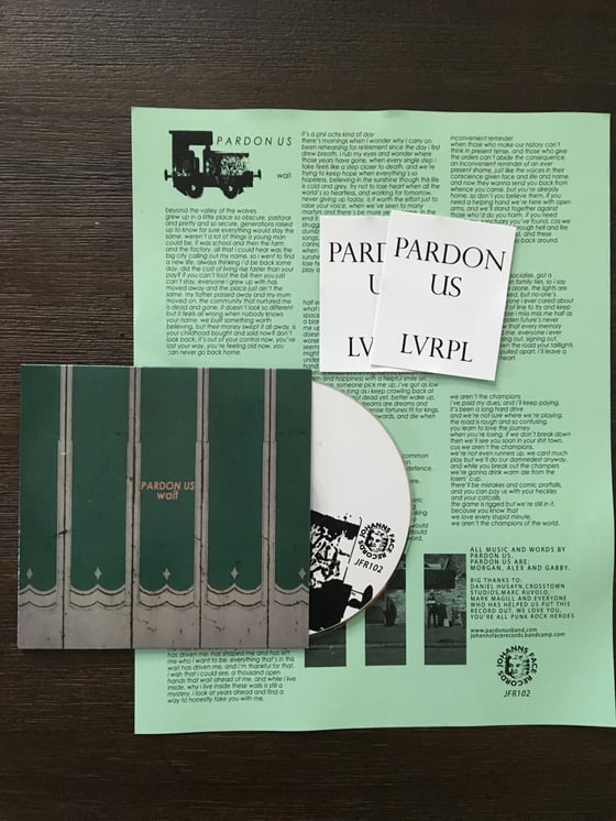 Image of Pardon Us "Wait" CD