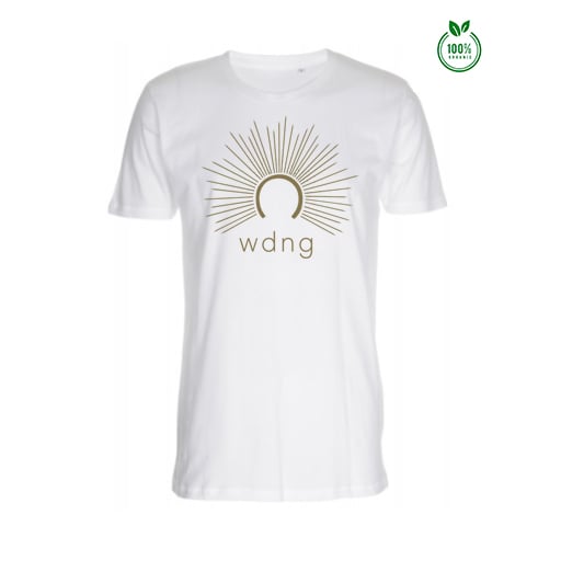 Image of Organic WDNG Halo T-shirt (Gold or Black)