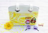 Image 2 of VW Dome Bag - Yellow Swirl