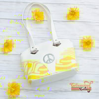 Image 3 of VW Dome Bag - Yellow Swirl