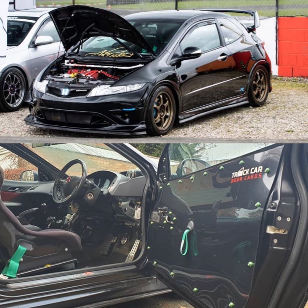 Honda Civic Fn Full Door Track Car Door Cards Custom Made Door Cards Panels Track Car Door Cards Honda Civic Fn Full Door Track Car Door Cards Custom Made Door Cards Panels Track Car Door Cards