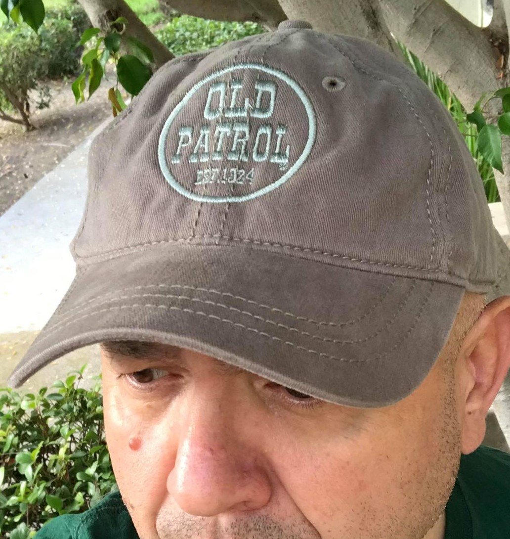 Image of DRAB GREEN OLD PATROL HAT