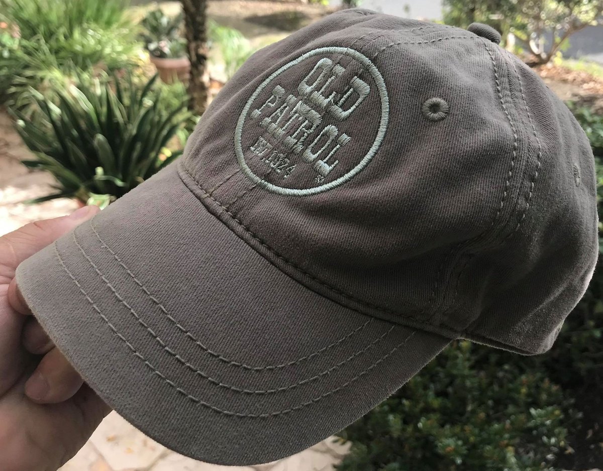Image of DRAB GREEN OLD PATROL HAT