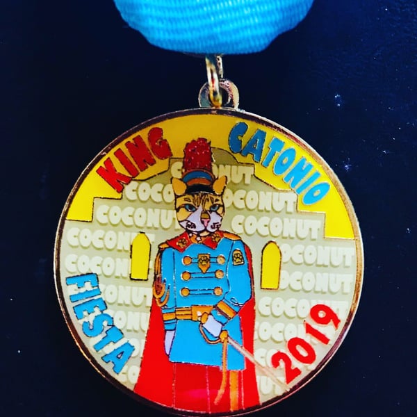 Image of 2019 Coconut Fiesta Medal