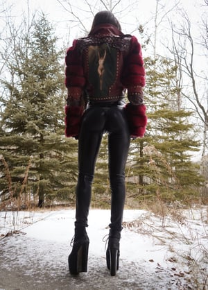 Image of Toxic Vision Oil Slick Bullet pants MULTI SIZE