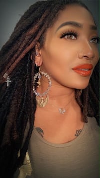 Image 3 of The Great Enchantress Earrings Nefertiti Edition/Goddess Glo Up Style