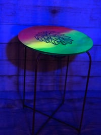 Image 1 of Rasta Rolling table/Accent table