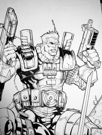 Image 2 of Deadpool, Cable, Domino Original Art