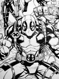 Image 4 of Deadpool, Cable, Domino Original Art