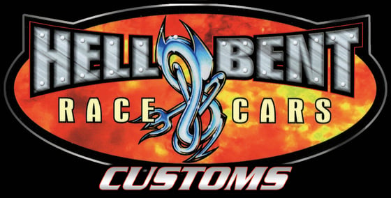 Image of Hell Bent Race Cars Decal