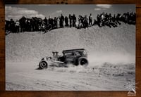 Nicklas racing his rod through the gravel pit, DK, 2008