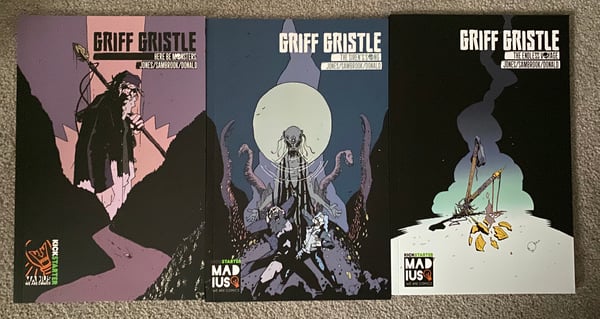 Image of GRIFF GRISTLE ISSUE 1-3 BUNDLE