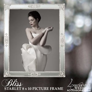 Image of Bliss Starlet Swarovski Crystal 8x10 Picture Frame