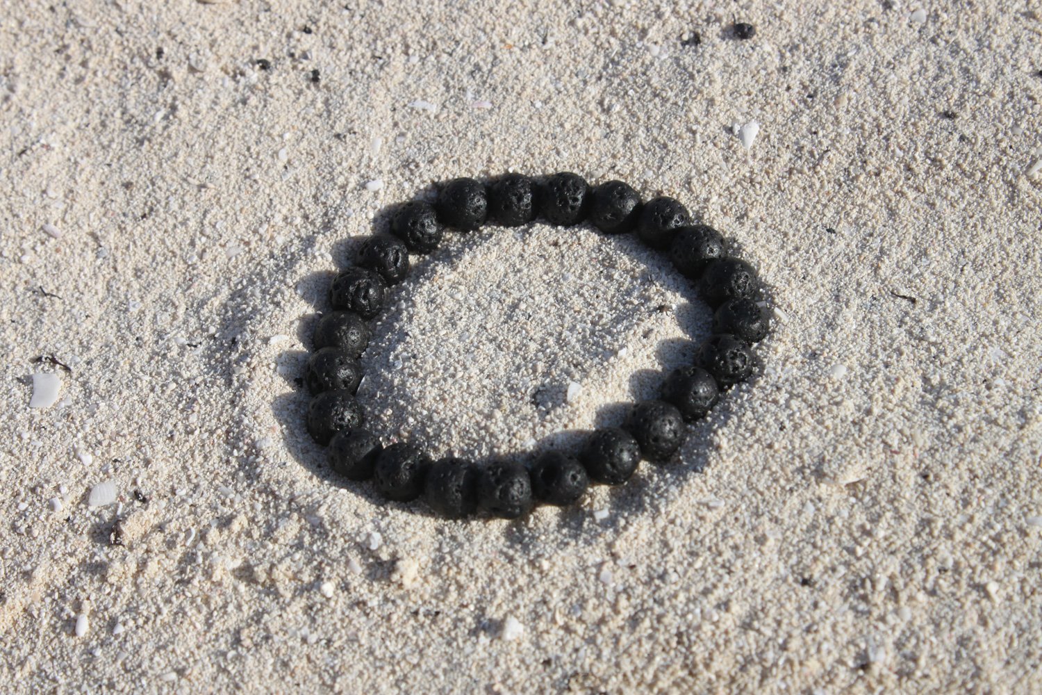 Image of lava bead bracelet