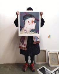  Lithography from "Autoportrait 2018"