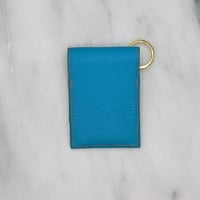 Image 2 of ENTRY CARD Holder Key Ring – Turquoise