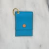 ENTRY CARD Holder Key Ring – Turquoise