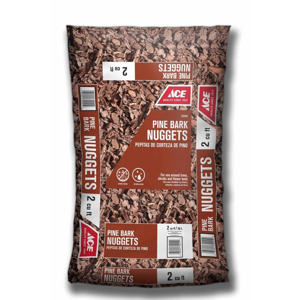 Image of Brown Pine Bark Decorative Soil Cover